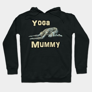 Yoga Mummy Child Pose Hoodie